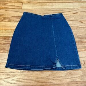Denim skirt